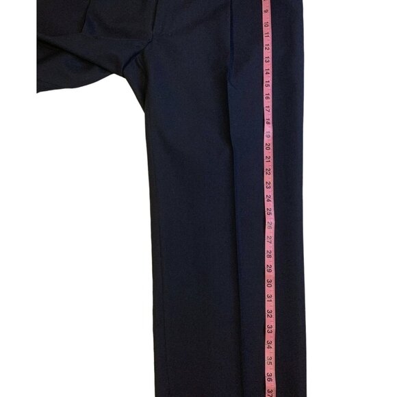 Heisman Trophy Collection Suit Mens Large Navy 2 Piece Made in USA 2 Button - Picture 16 of 16